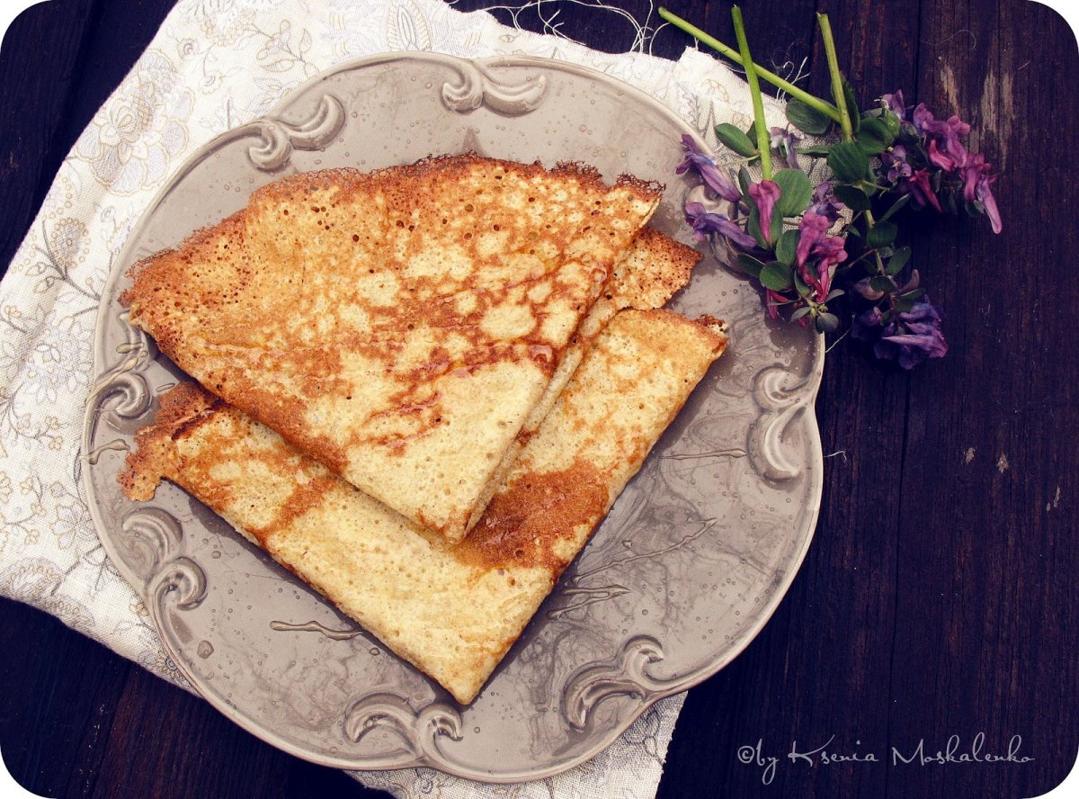 Блины из гречневой муки