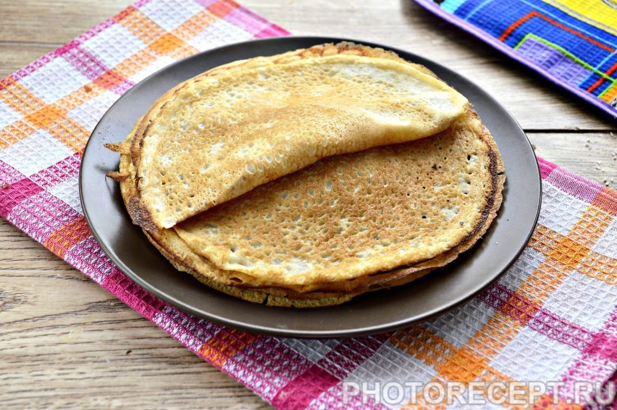 Блинчики на кукурузной муке