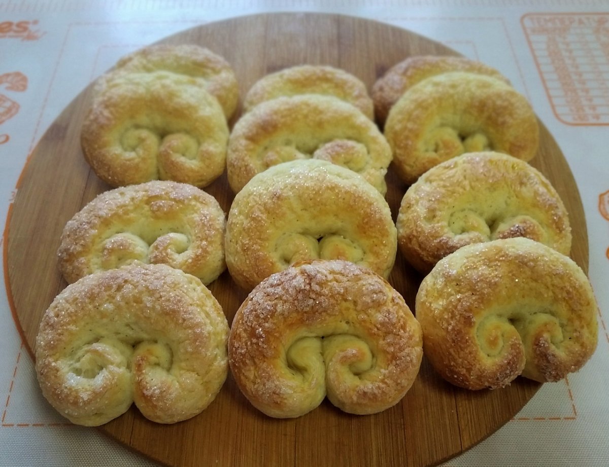 Творожное печенье