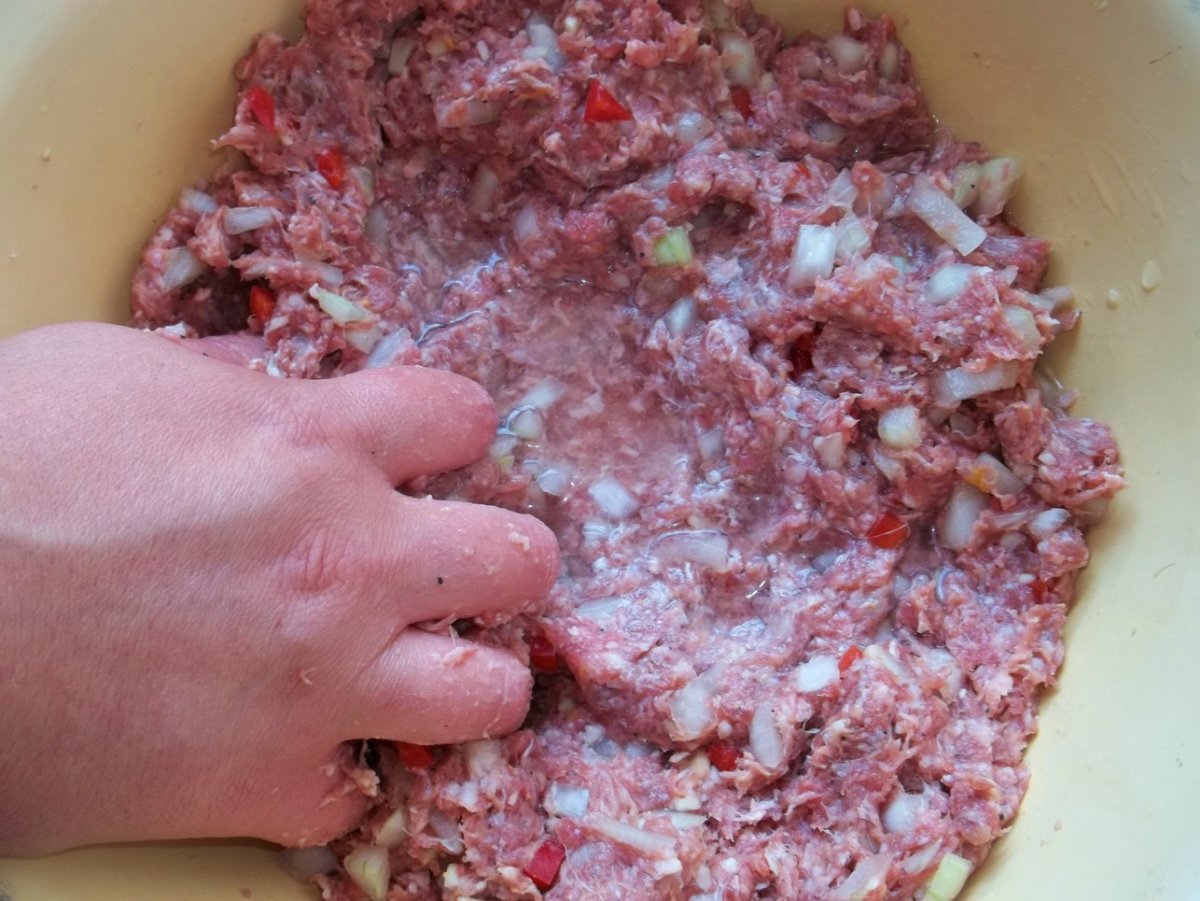 Фарш из мяса для пирожков