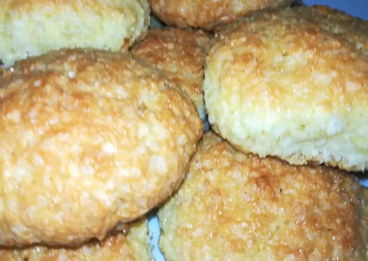 Кокосовое печенье без муки