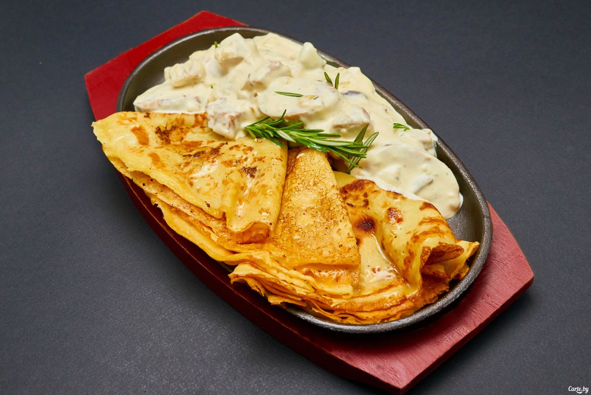 Мочанка белорусская с блинами