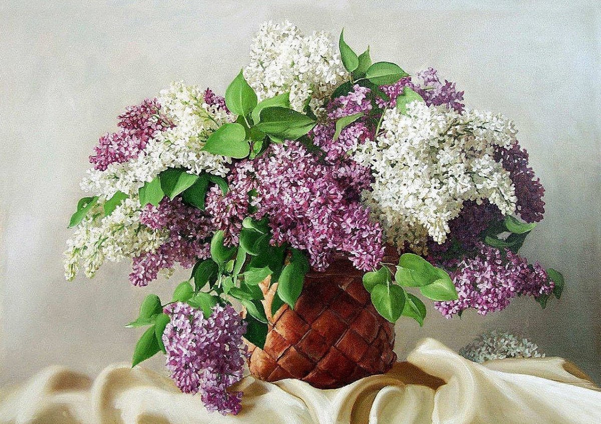 Художник Бузин сирень
