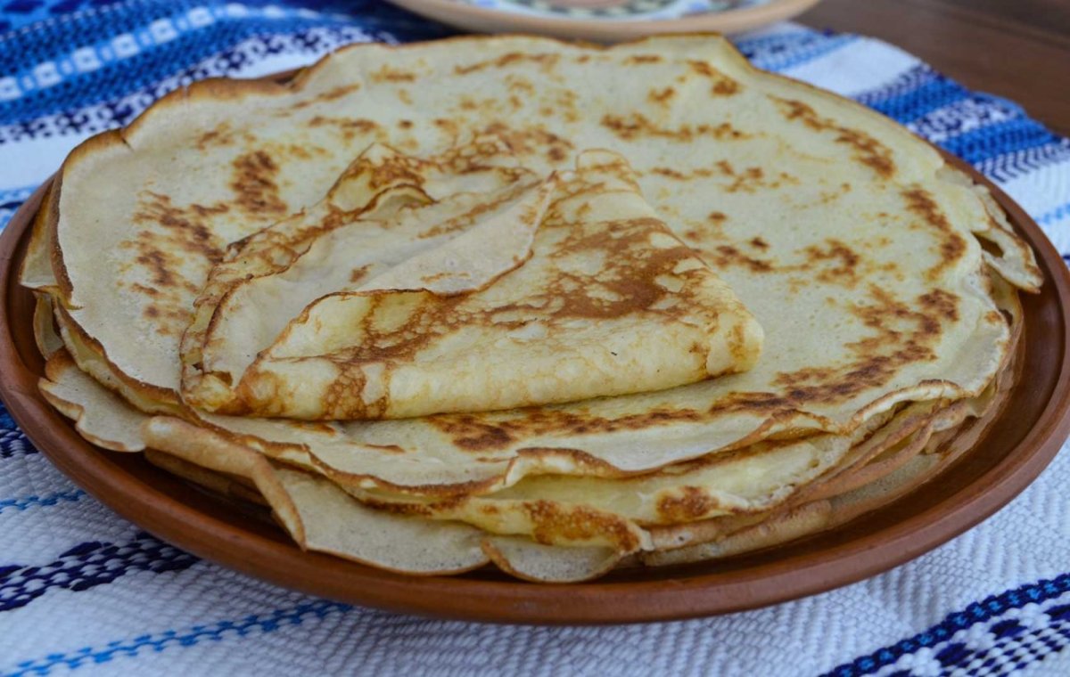 Блинчики с мясом