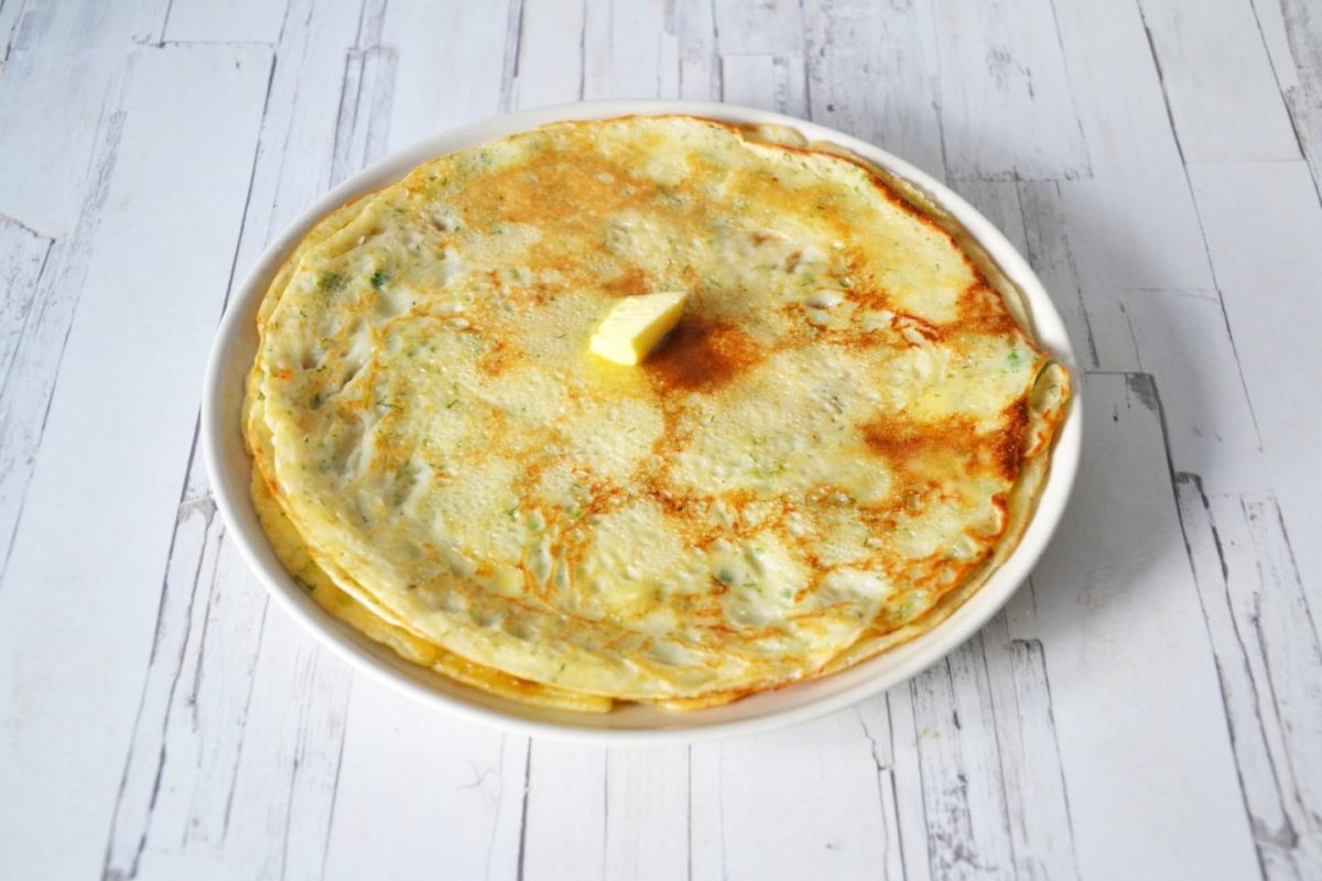 Блины на сковородке