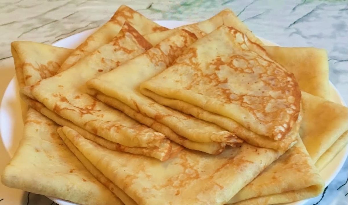 Блины на сковороде