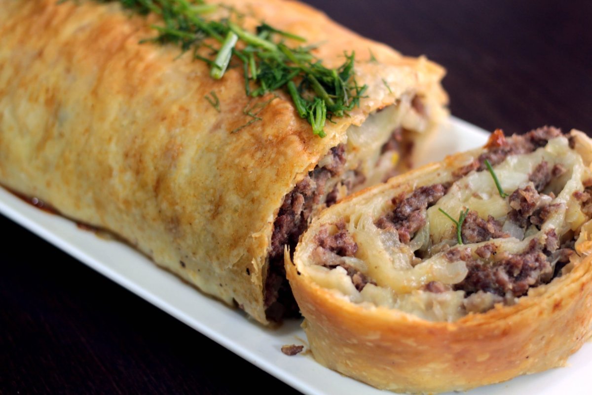 Мясной пирог