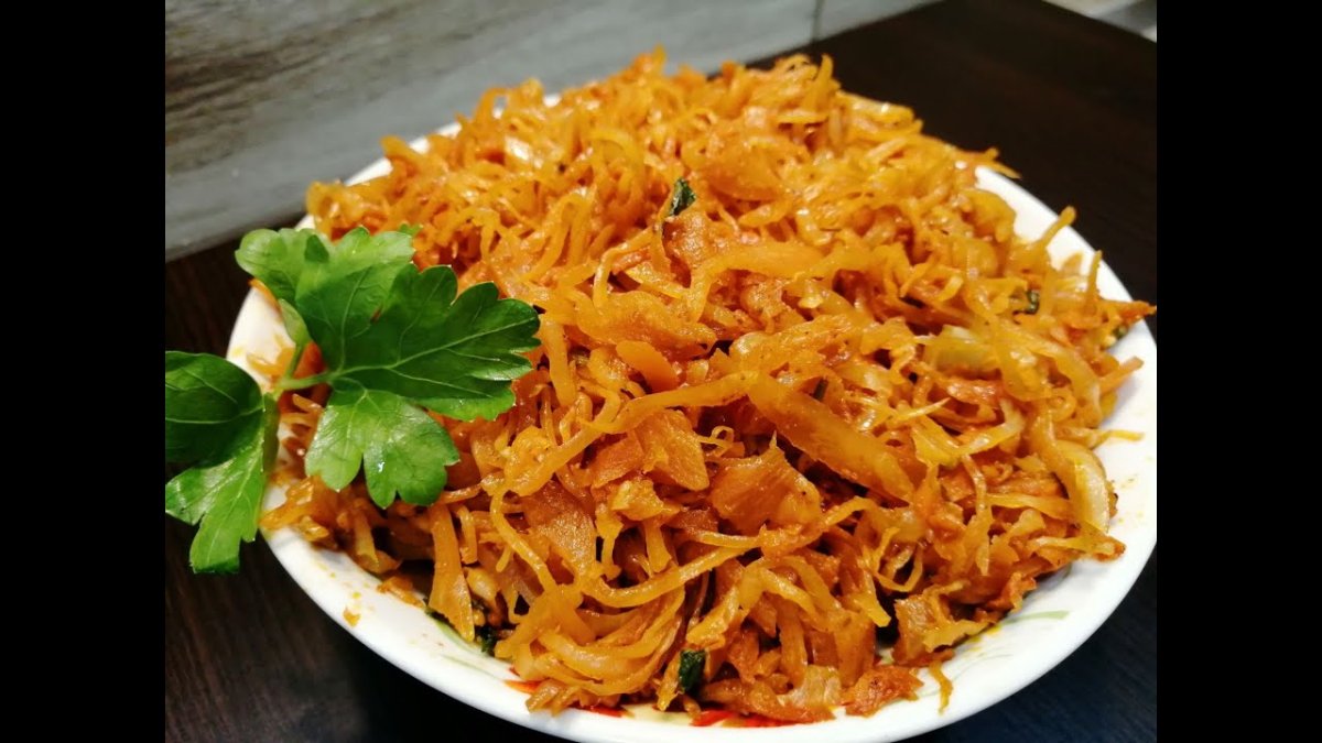 Вкусная тушеная капуста