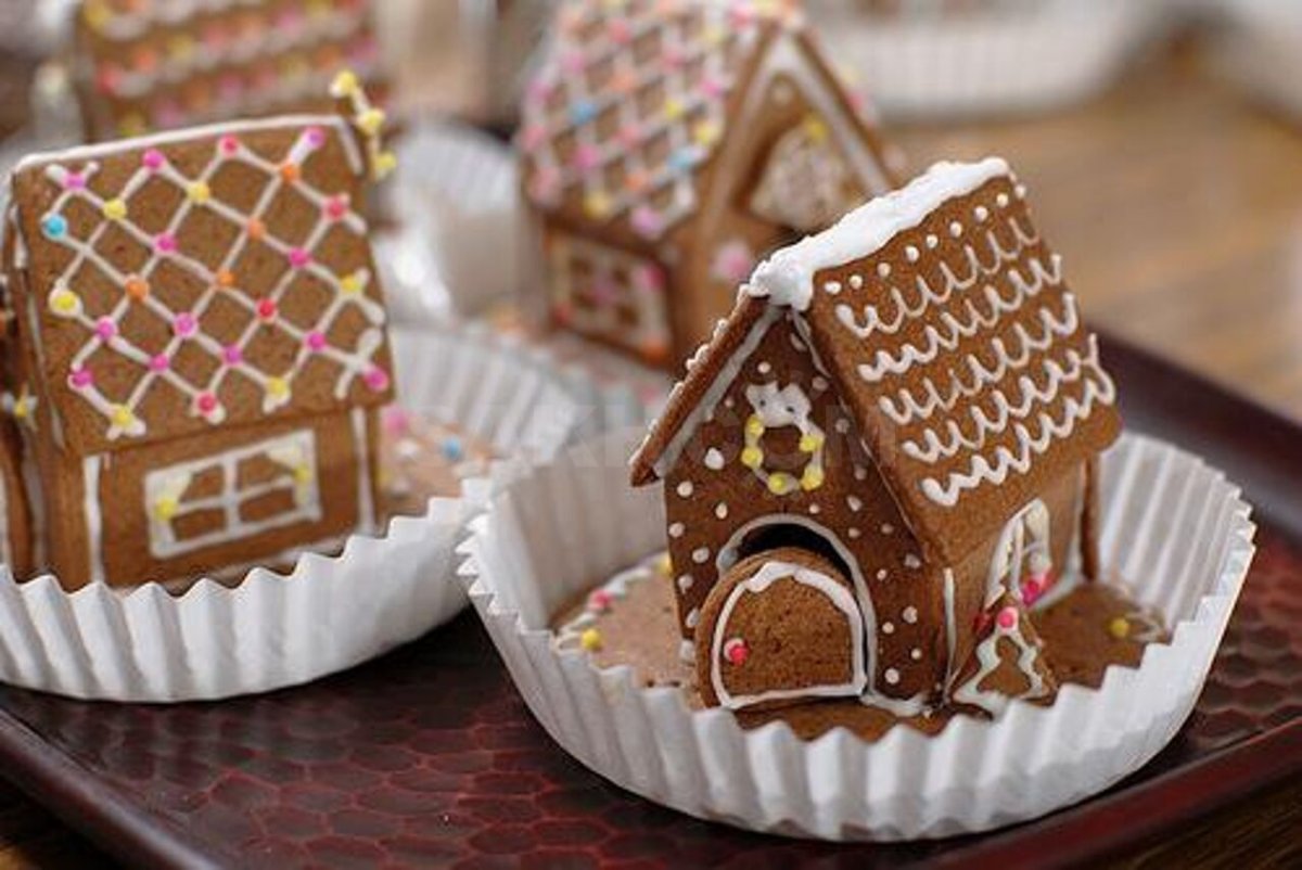 Домик из печенья своими руками
