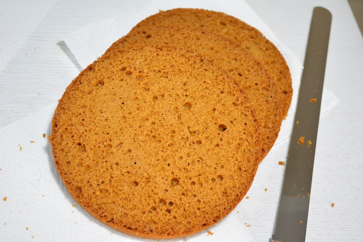 Медовые коржи для медовика