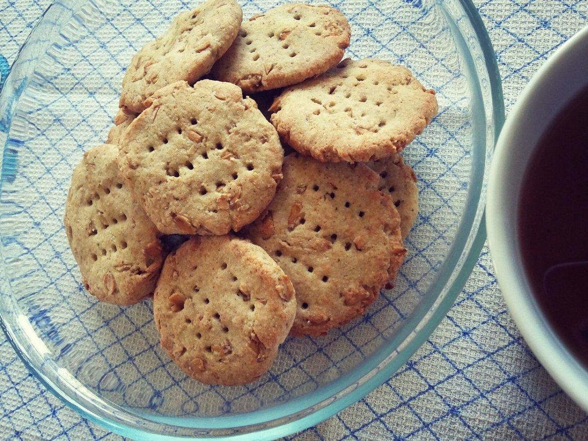Безглютеновое песочное печенье