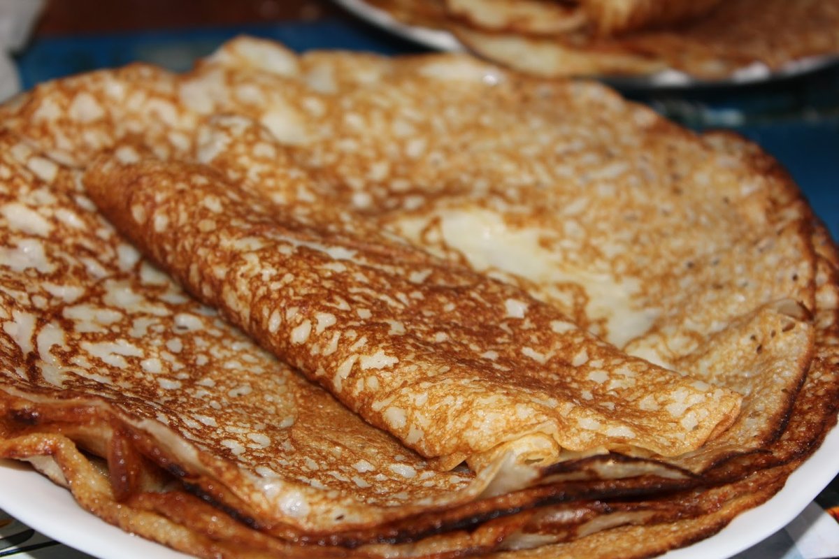 Блины с дырочками
