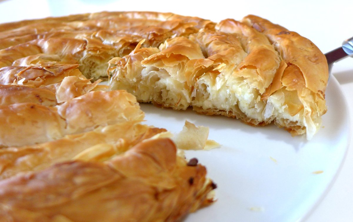 Мясной пирог с грибами