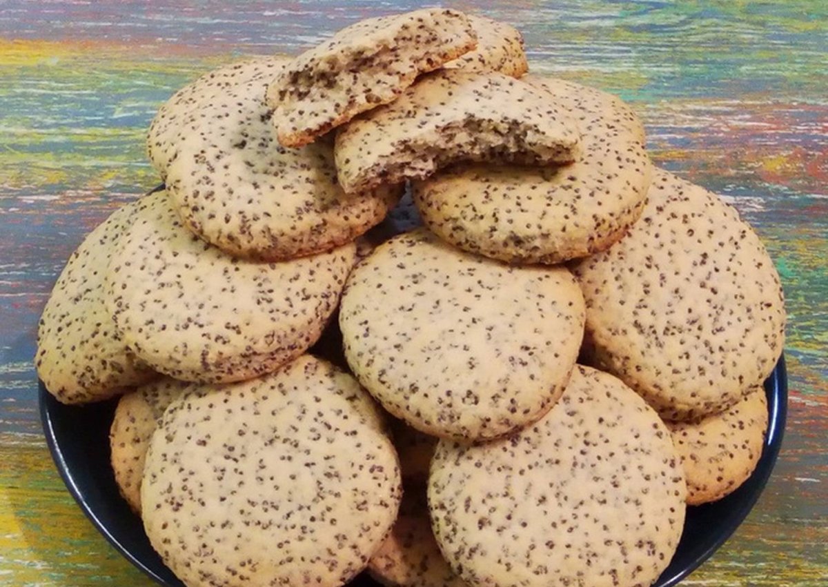 Песочное Маковое печенье