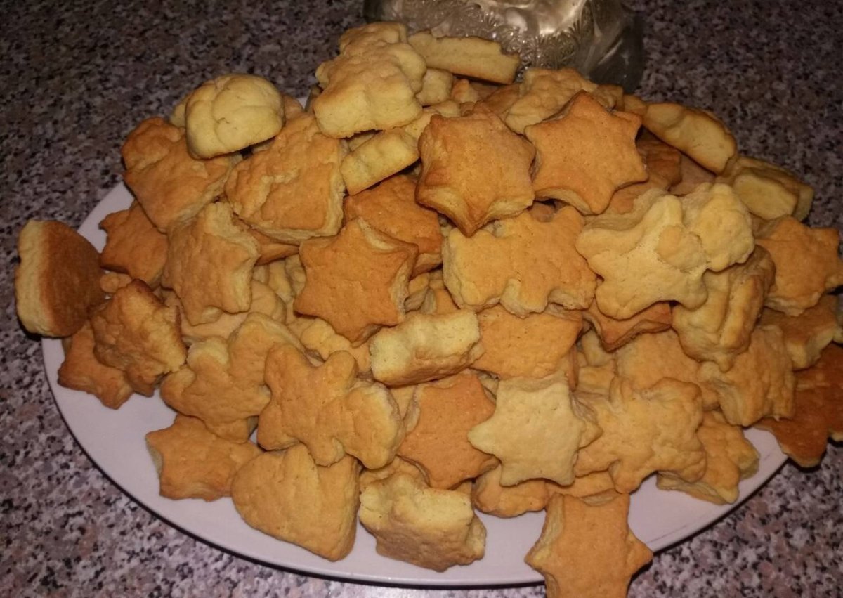 Печенье рассыпчатое песочное домашнее