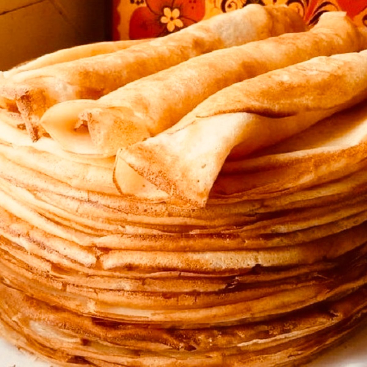 Блины со сгущенкой
