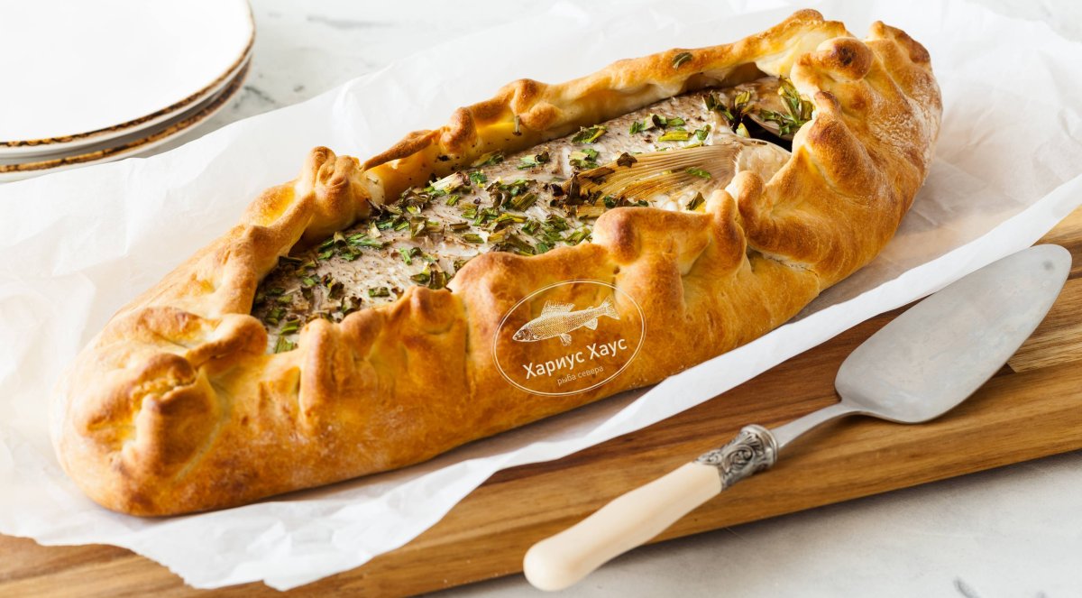 Кулебяка с рыбой