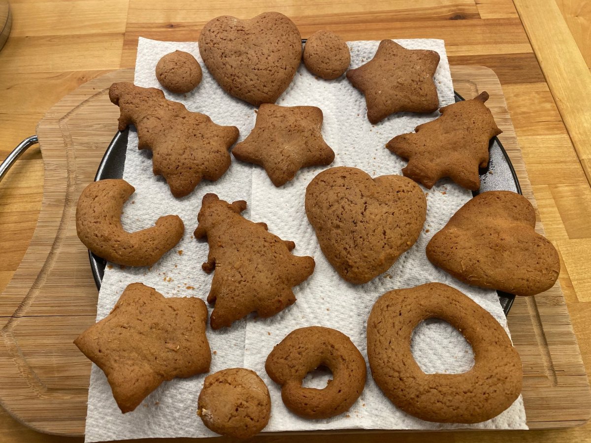 Классическое имбирное печенье
