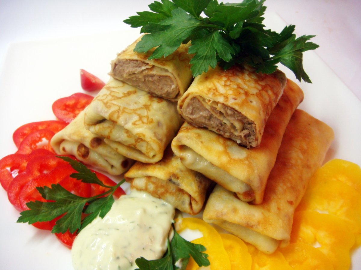 Блинчики с начинкой