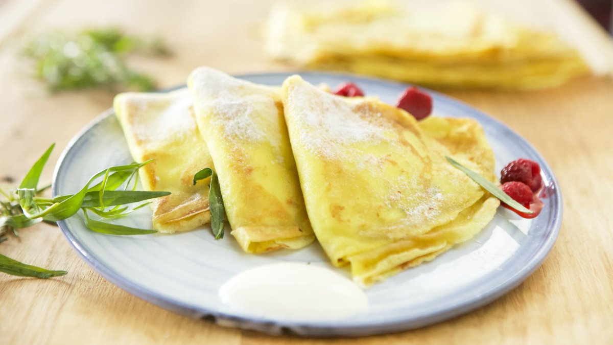 Блины с мясом