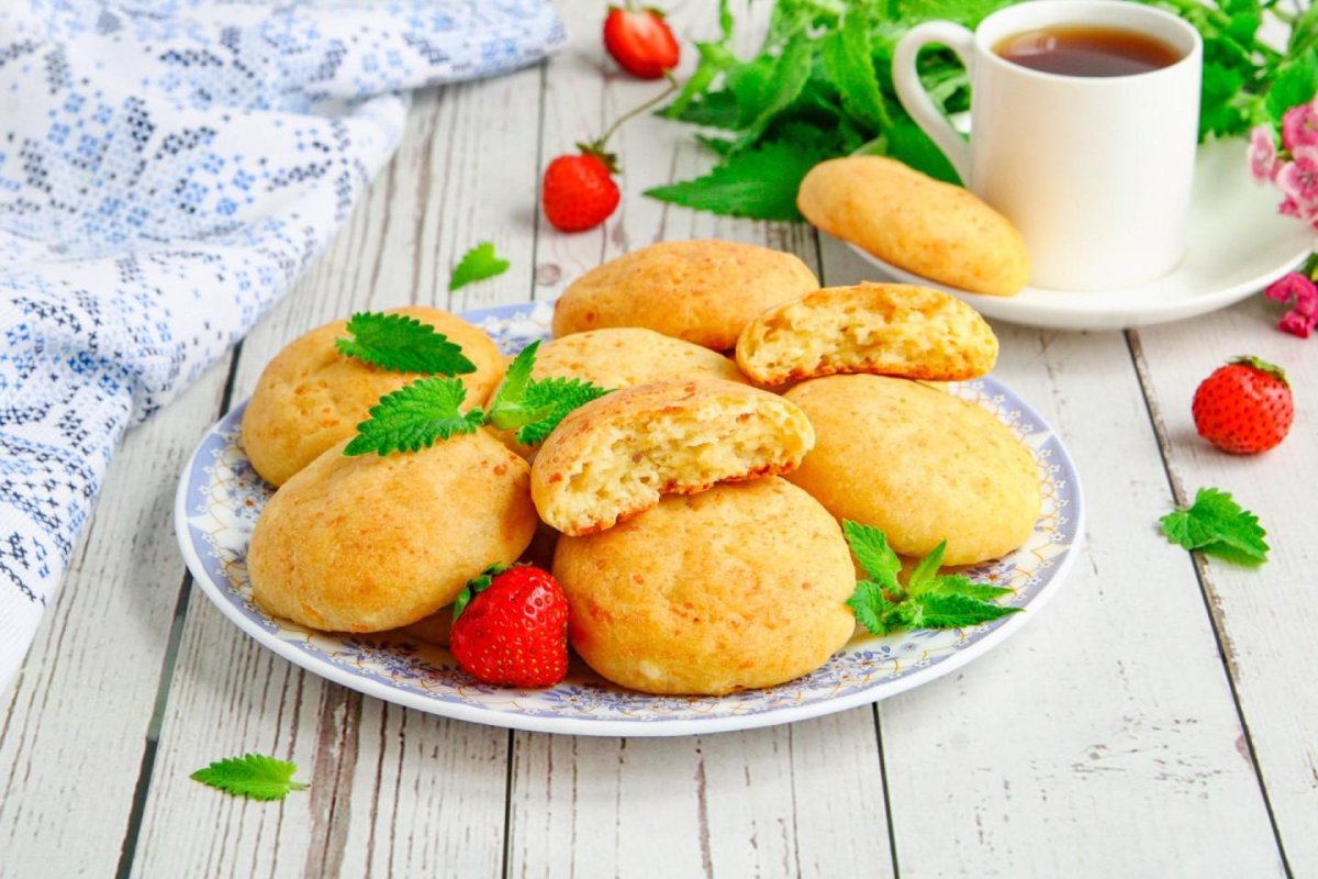 Монастырская кухня творожное печенье