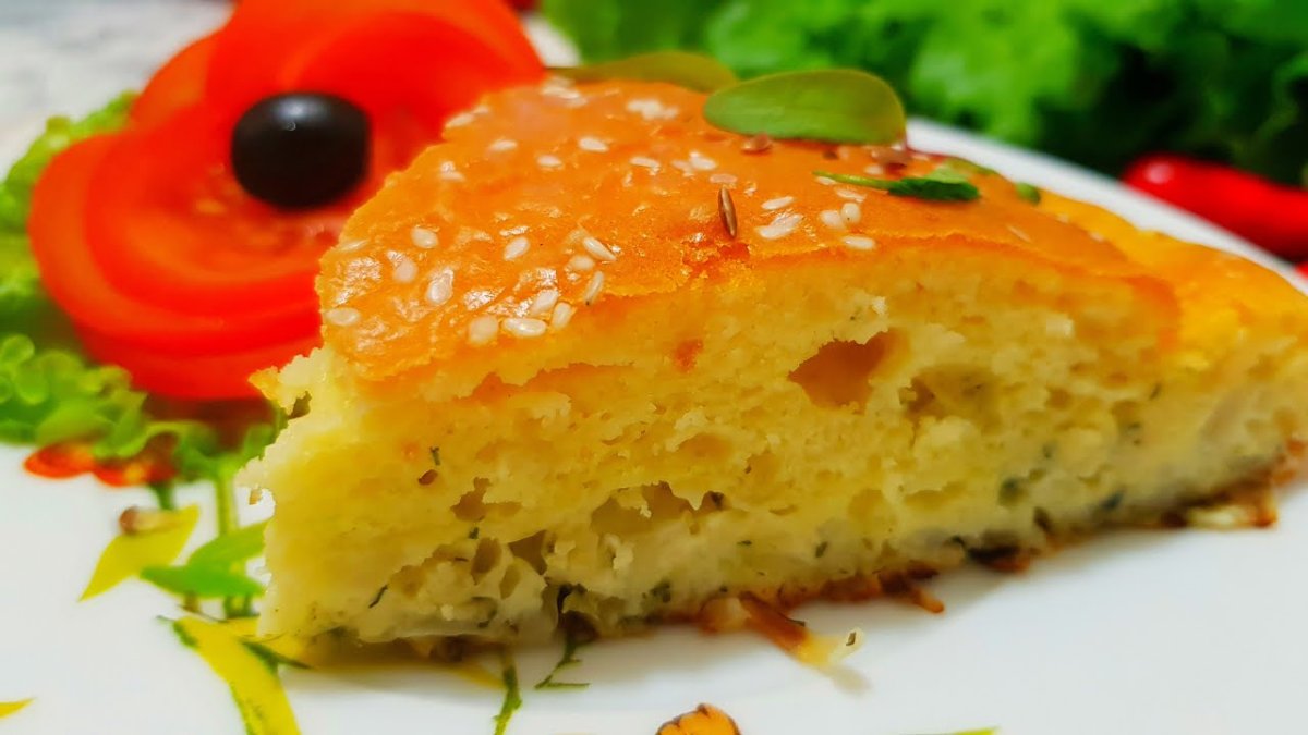Кухня наизнанку заливной пирог с капустой