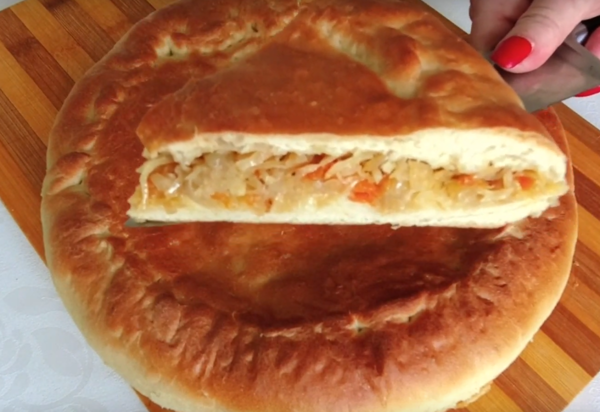Капустный пирог кето