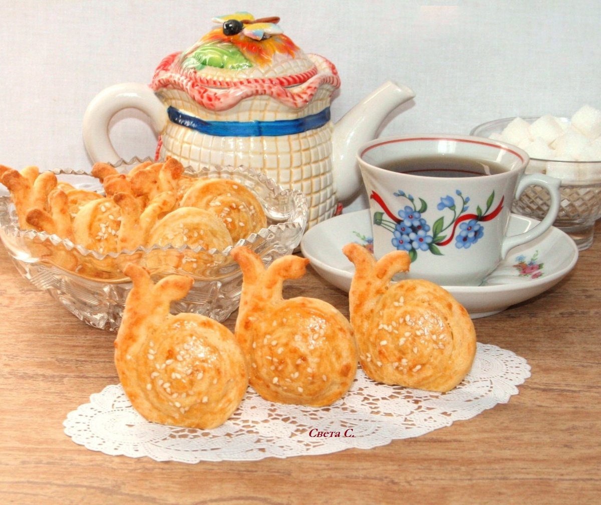 Безе меренга Фламинго