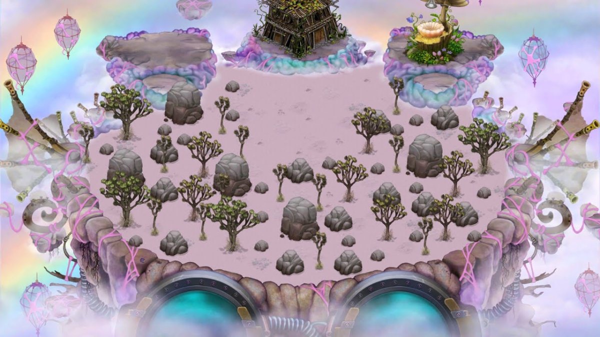 Зеркальные острова в my singing Monsters