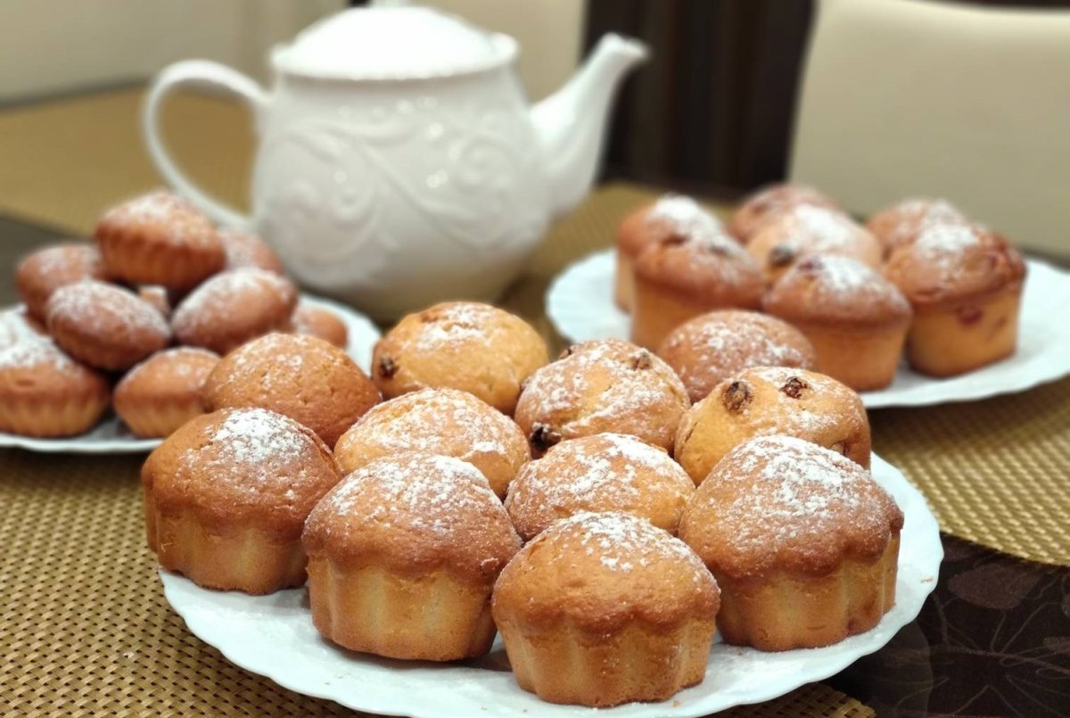 Кекс на кефире