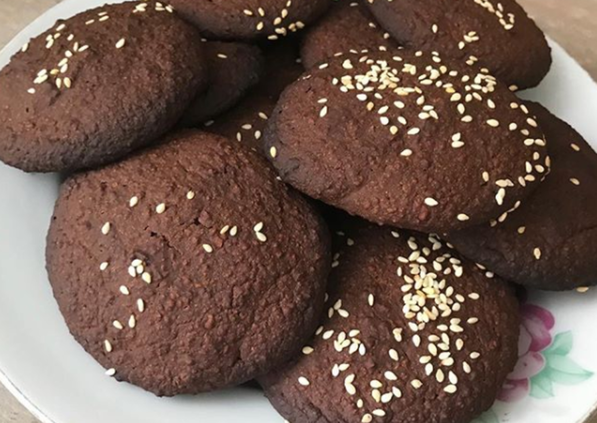 Овсяное печенье с какао