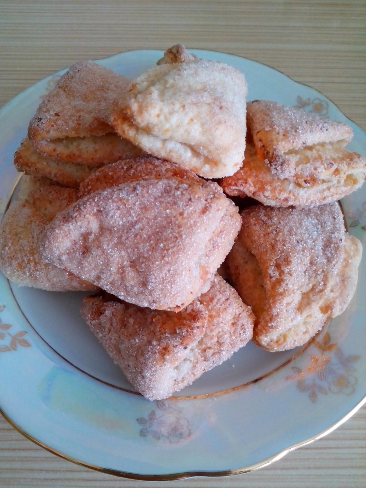 Творожное печенье