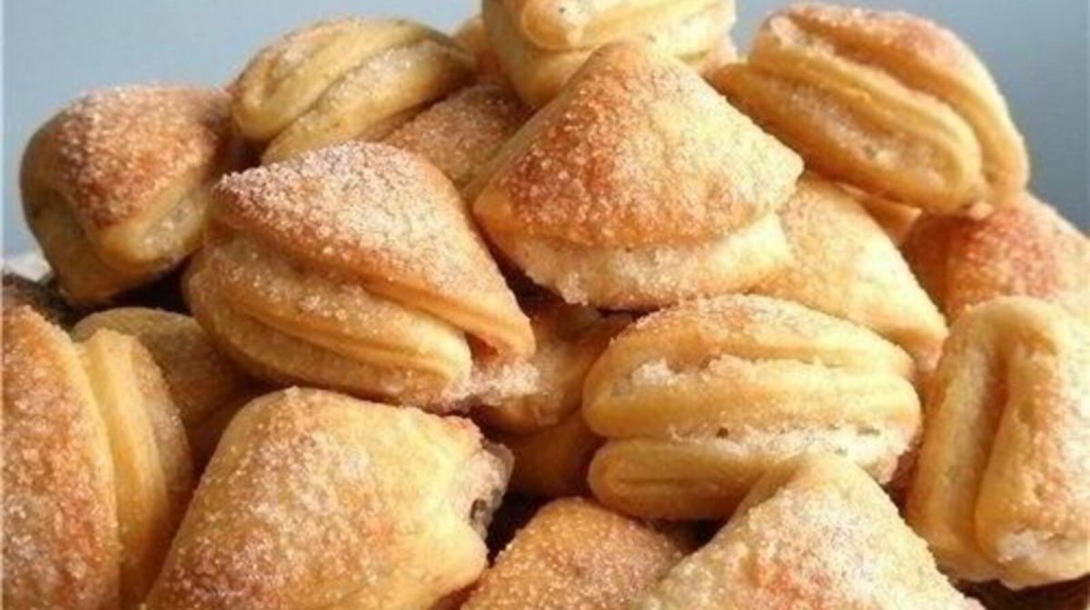 Вкусное печенье из творога