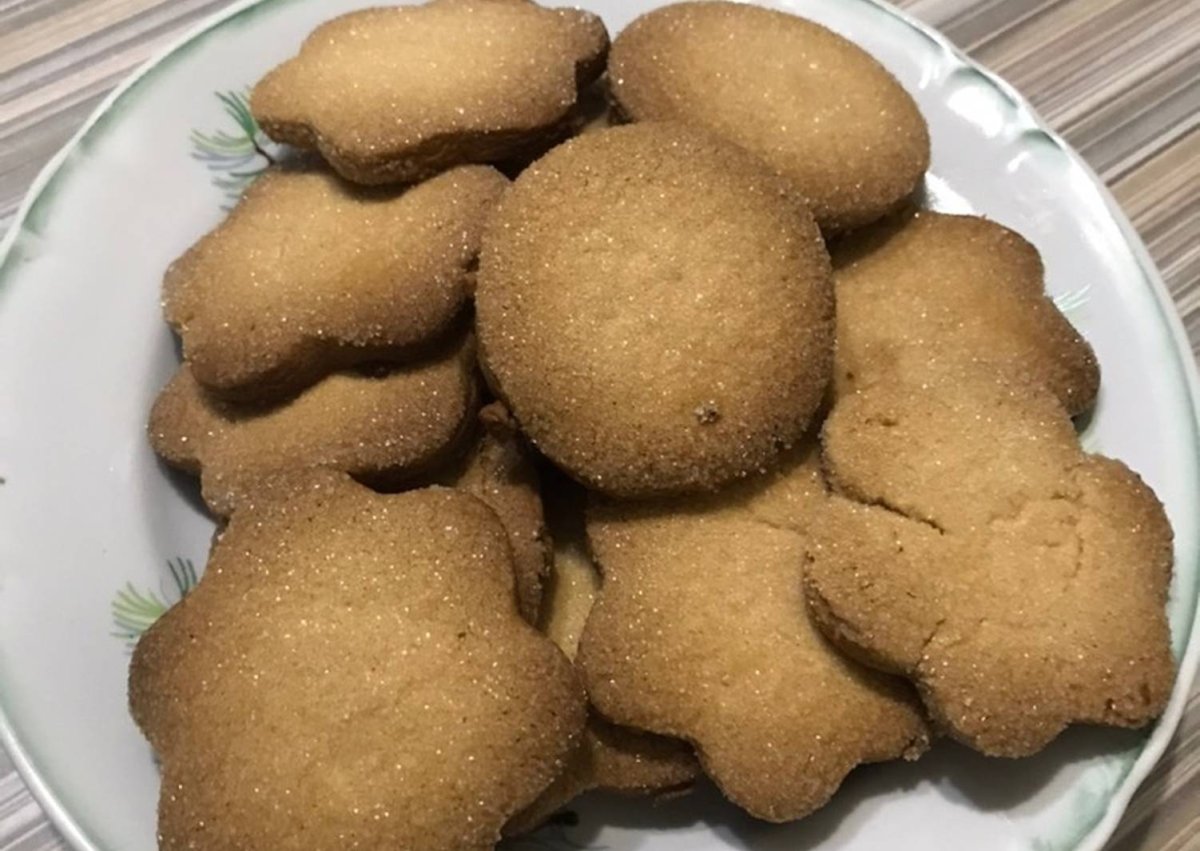 Печенье круглое песочное