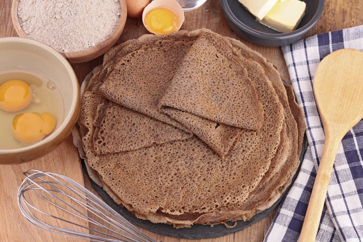 Блины тонкие с дырочками