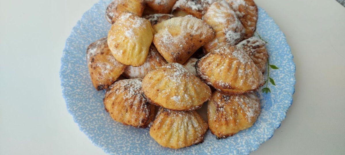 Творожное печенье ракушки