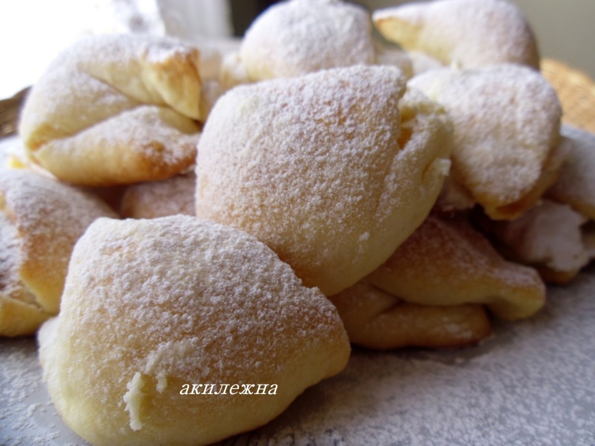 Печенье ракушки с начинкой