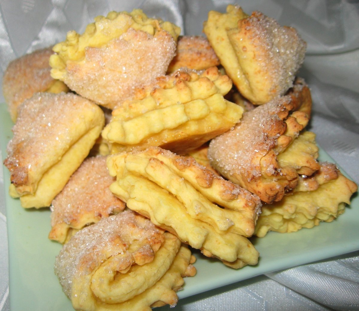 Печенье из творога пышное