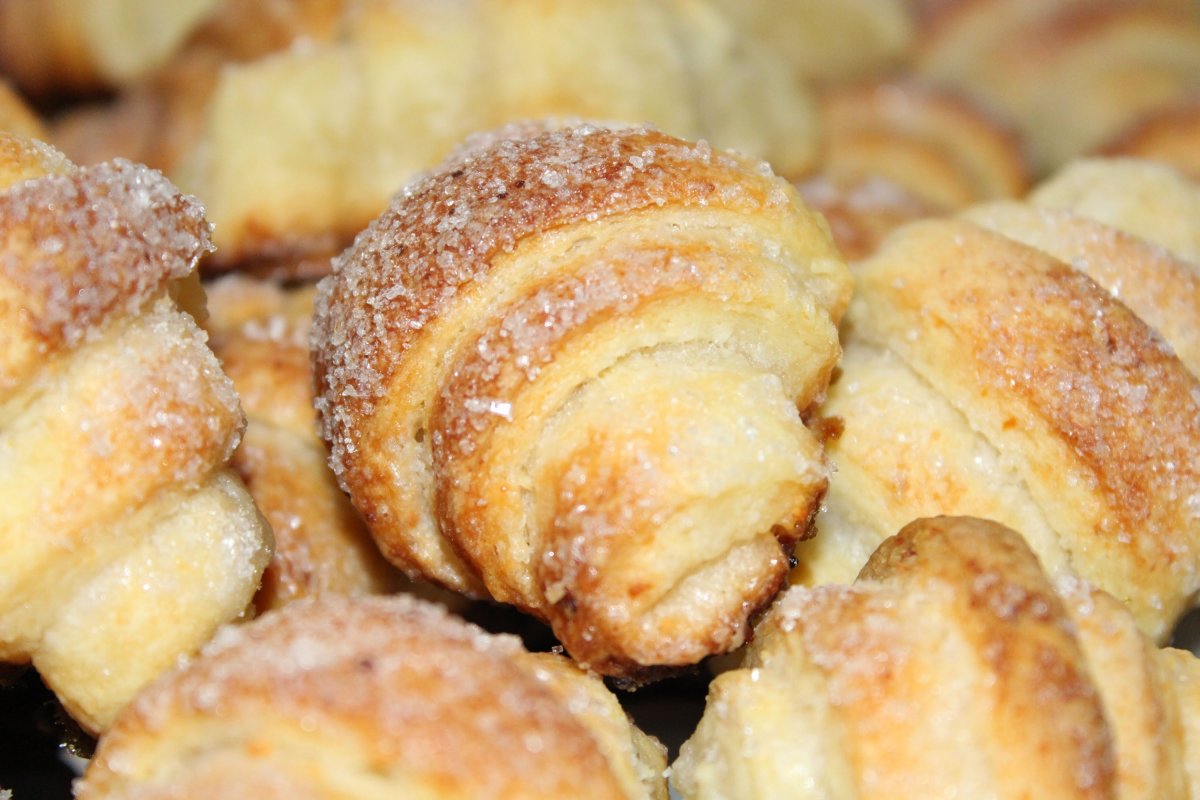 Рогалик булочка