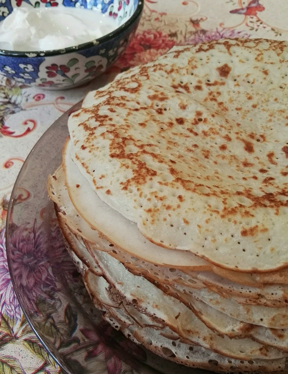 Рецепт блинов на молоке