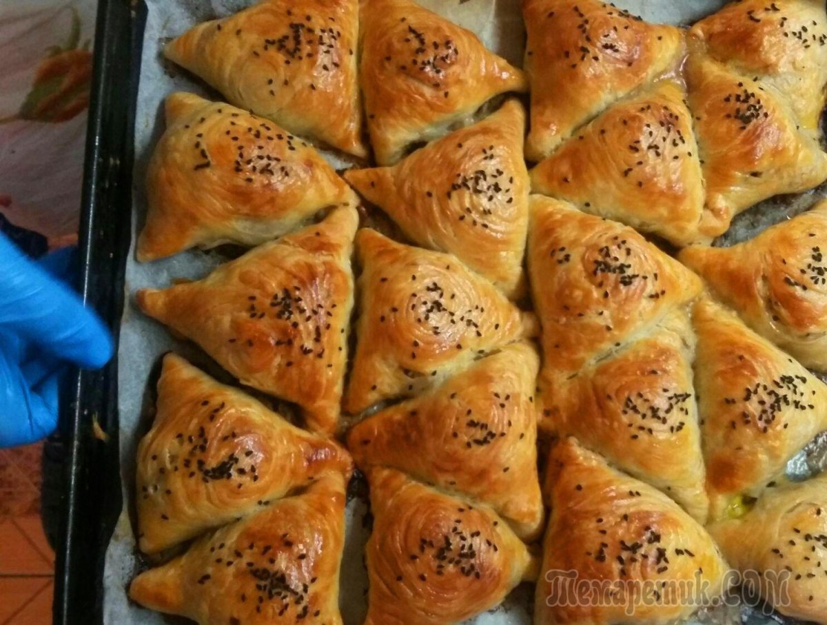 Самса слоеная