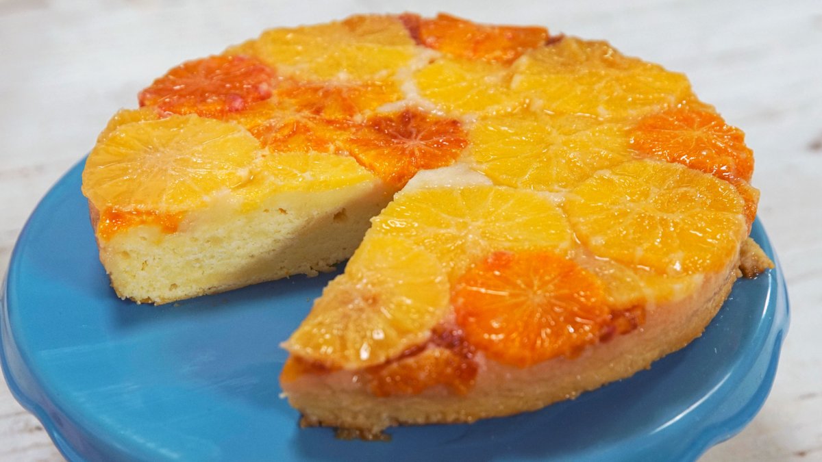 Пирог с апельсинами