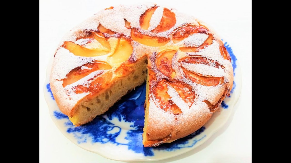 Пирог с апельсинами
