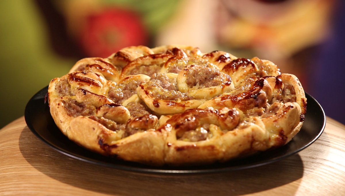 Красивые мясные пироги