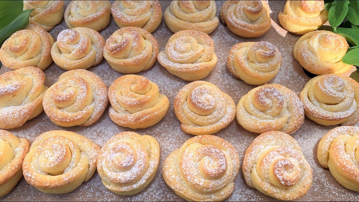 Печенье розочки