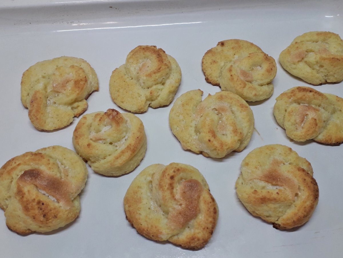 Печенье розочки