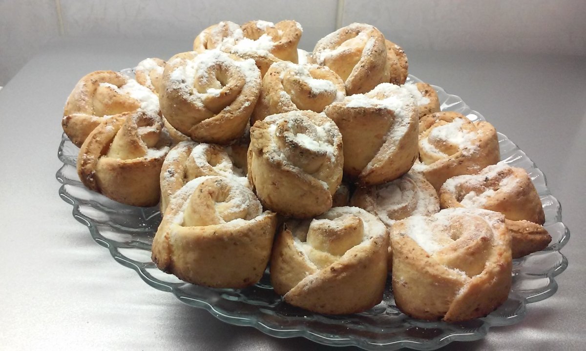 Печенье розочки