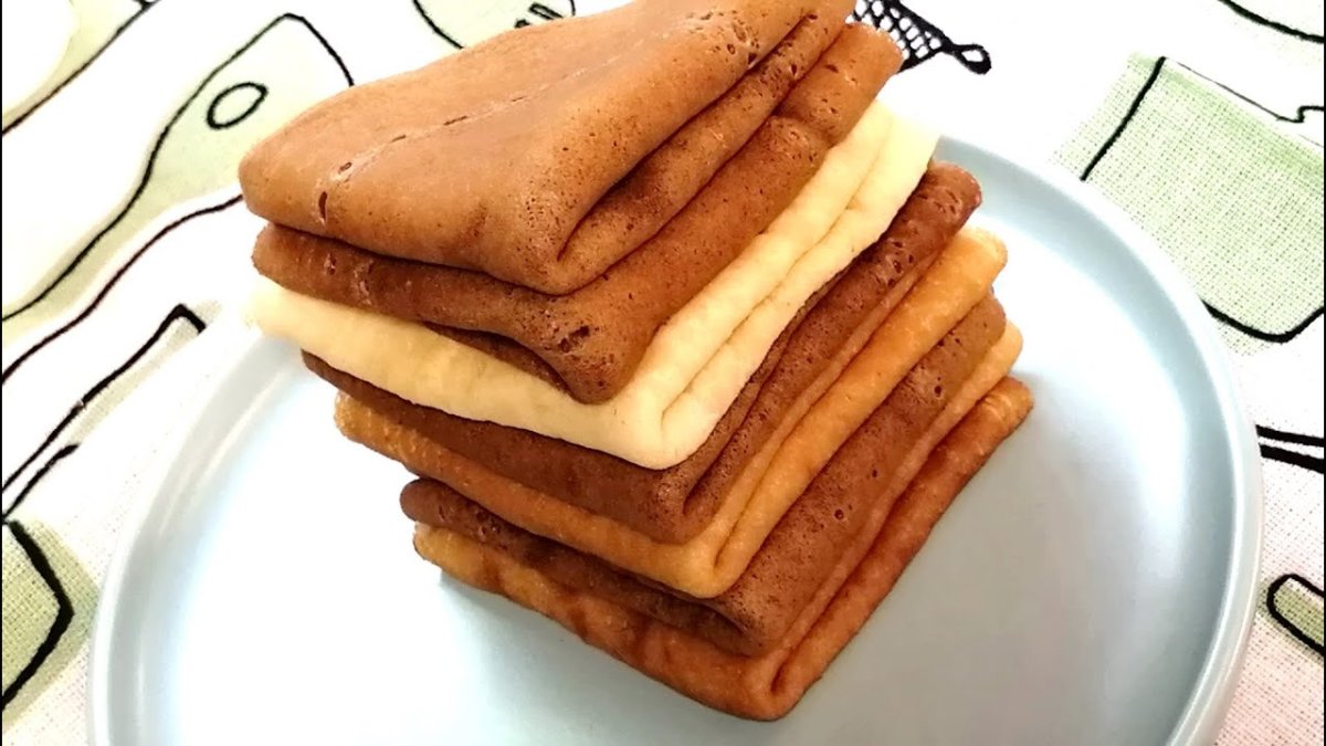 Блинчики без яиц на молоке тонкие
