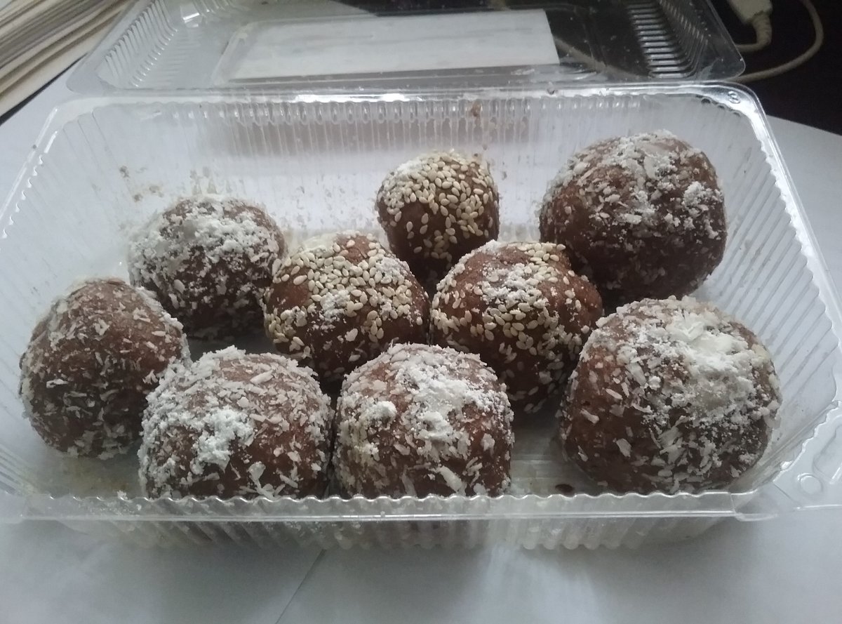 Обсыпка из кокосовой стружки