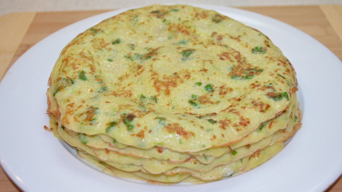 Блинчики из кабачков
